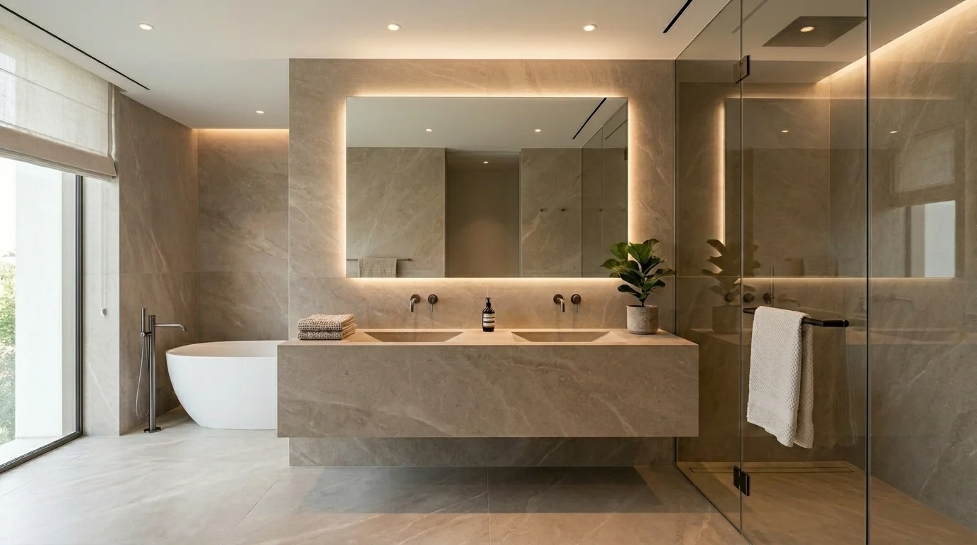 Luxury bathroom renovation Toronto spa ensuite