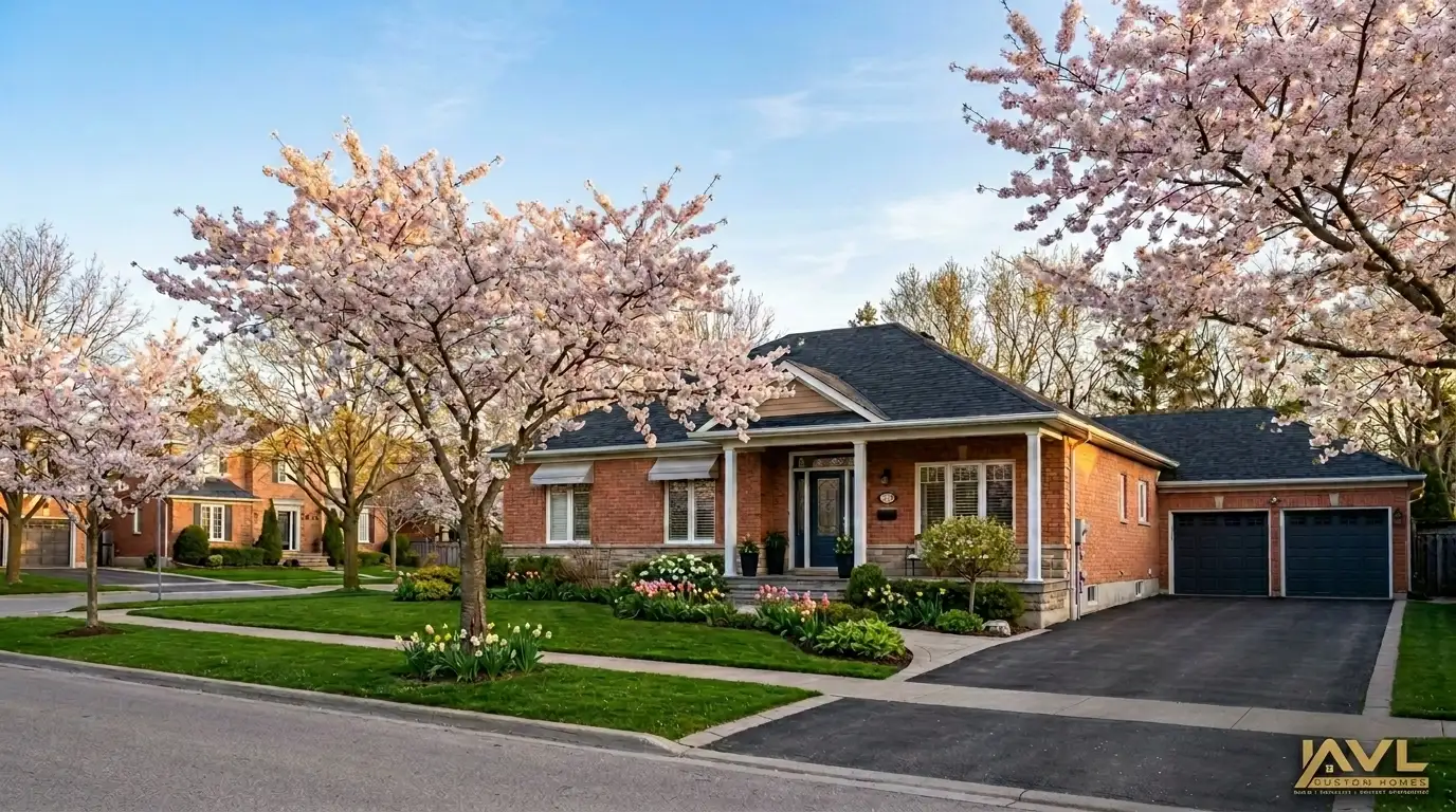 Oakville Bungalow Spring Maintenance Checklist 2026 by AVL Custom Homes in Oakville