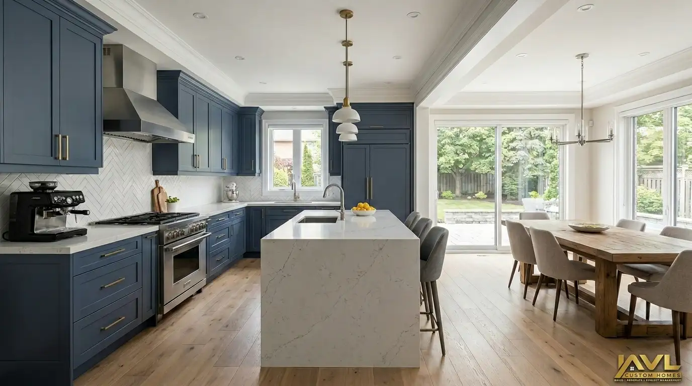 High-value luxury renovation project in Toronto with modern finishes and upgraded layout