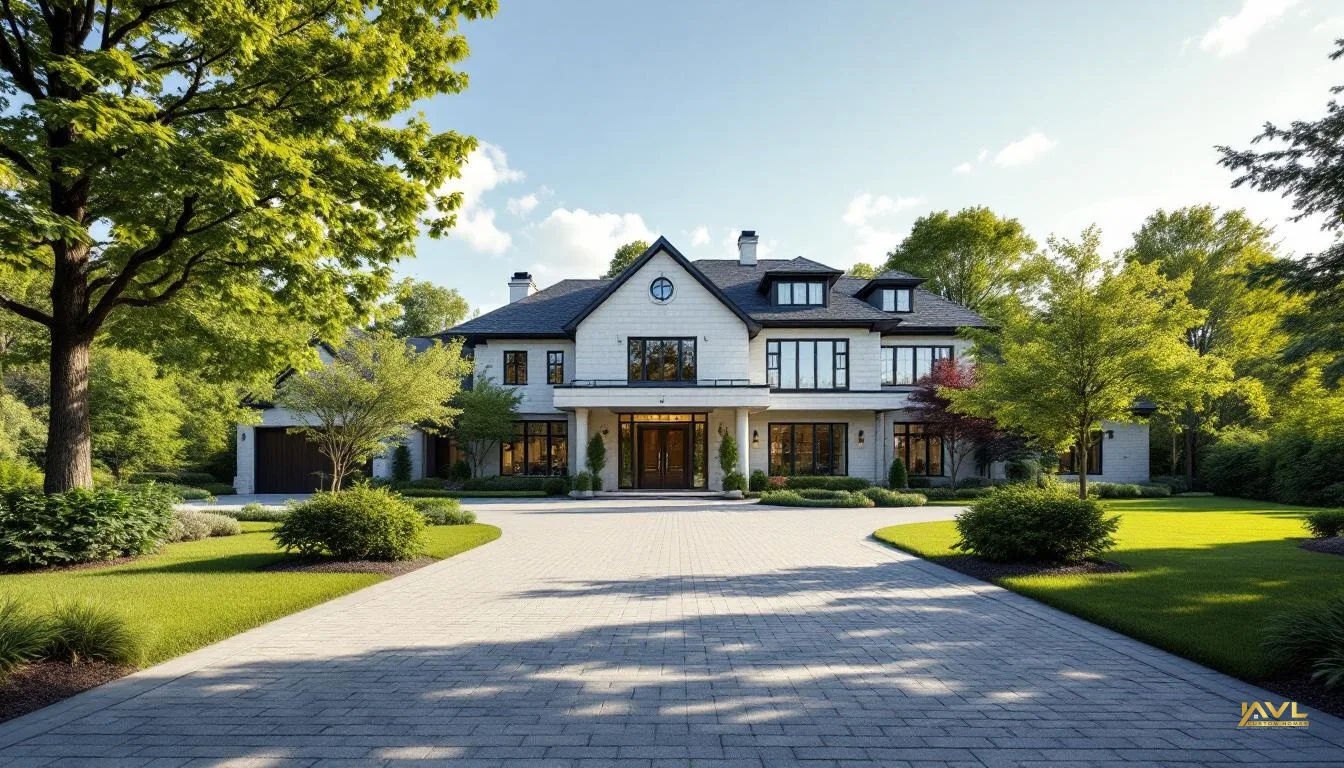 Markham large property grand entrance
