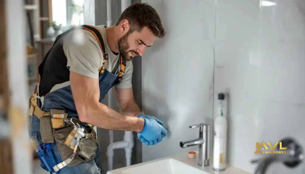Plumbing and electrical rough-in for a North York raised bungalow ensuite