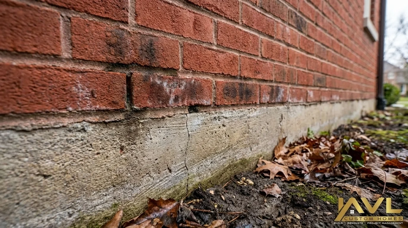 Toronto foundation inspection for older homes showing crack detection and moisture damage