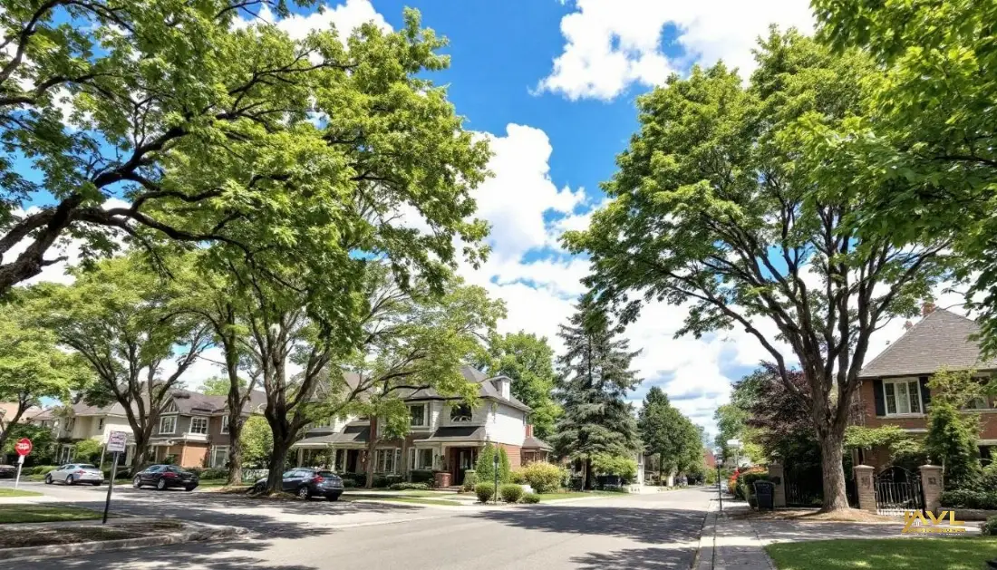 Vaughan neighbourhood street