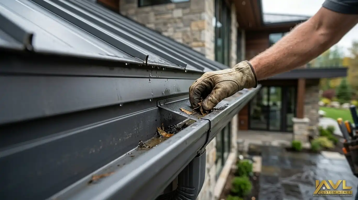Water damage repair in home