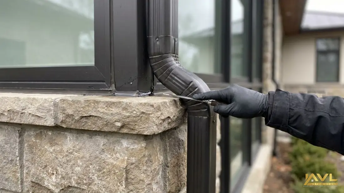 Exterior drainage and building-envelope review at a GTA home