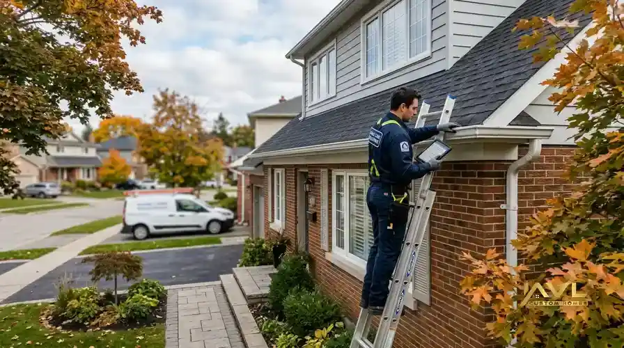 Proactive thermal diagnostic inspection of an Etobicoke custom home by AVL Custom Homes